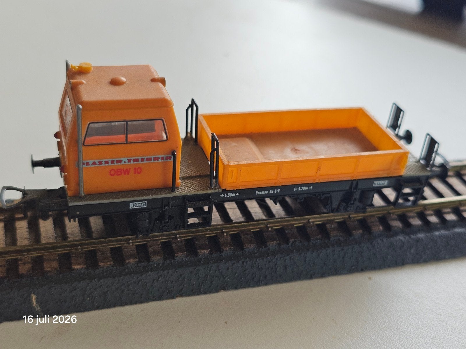 Liliput Onderhoudstrein H0 - Modelspoorbaan, Gebruikt, Locomotief, Gelijkstroom of Wisselstroom, Ophalen of Verzenden