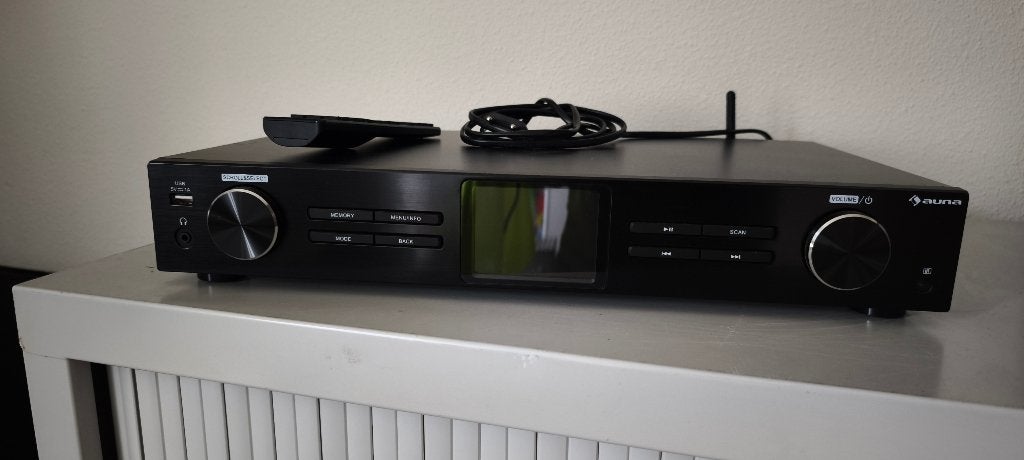 Auna Mediaplayer / DAB-tuner, Ophalen of Verzenden, Zo goed als nieuw
