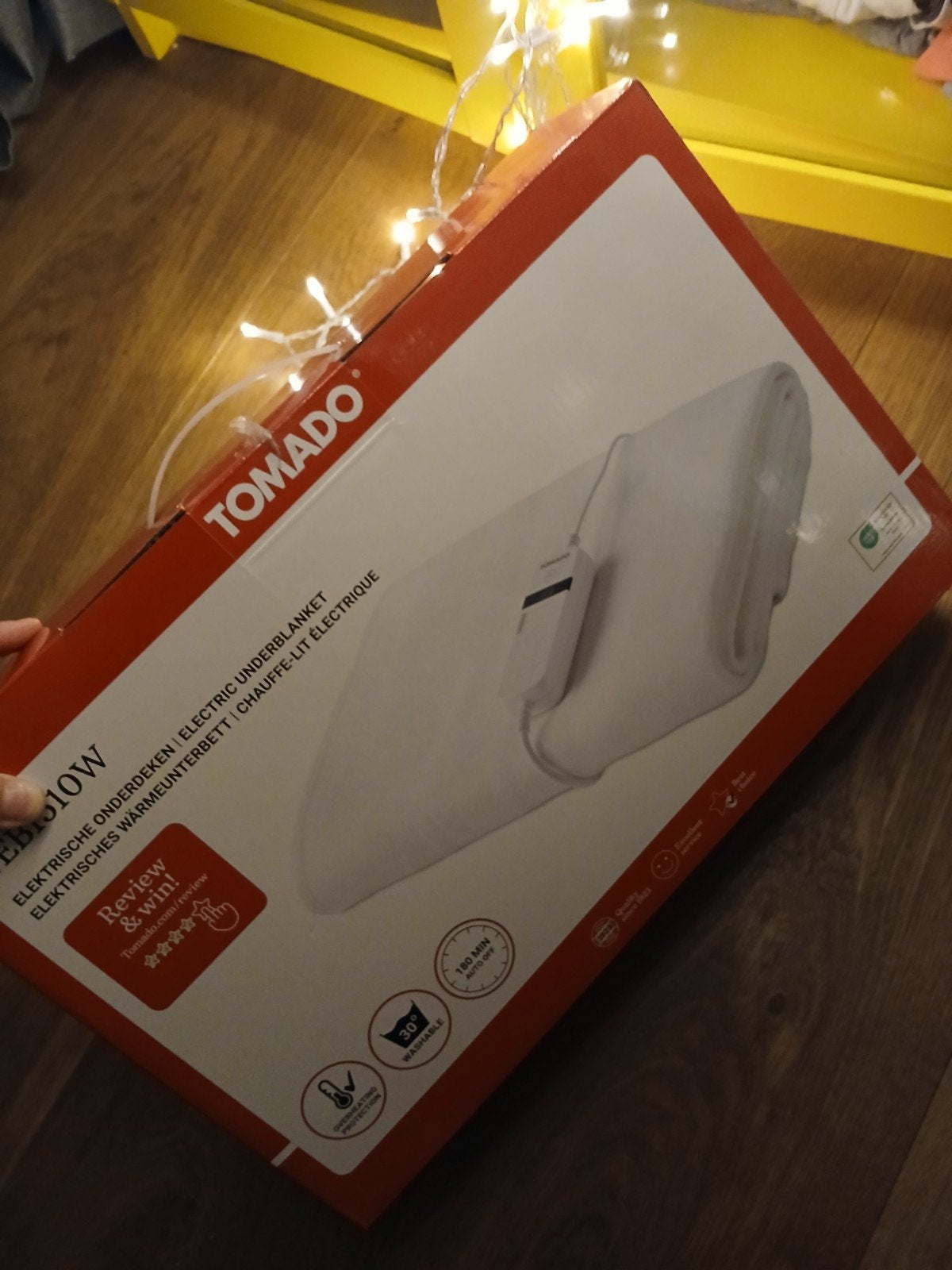 Tomado Elektrische Onderdeken - Zo goed als nieuw, Witgoed en Apparatuur, Ophalen of Verzenden, Zo goed als nieuw