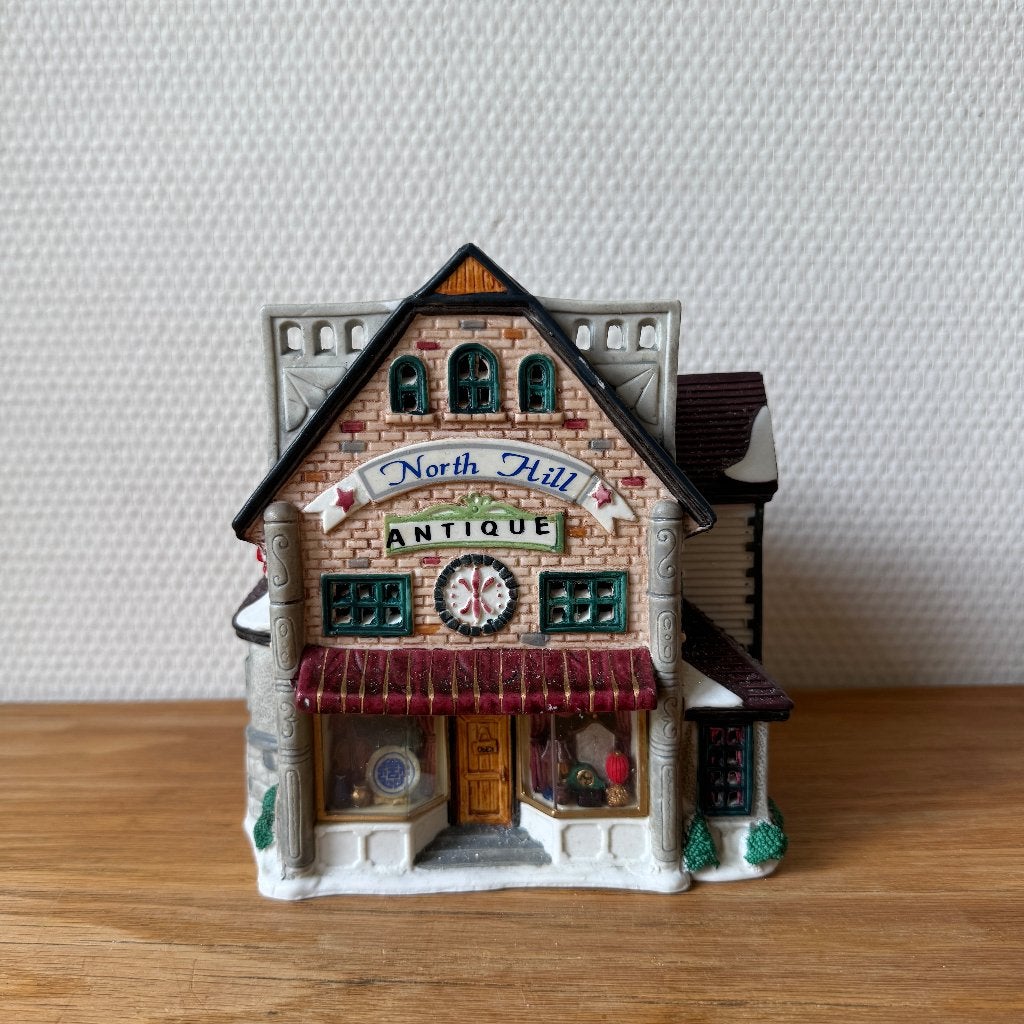 Lemax North Hill Antiques, Antiekwinkel, Plymouth Corners, Diversen, Ophalen of Verzenden, Gebruikt