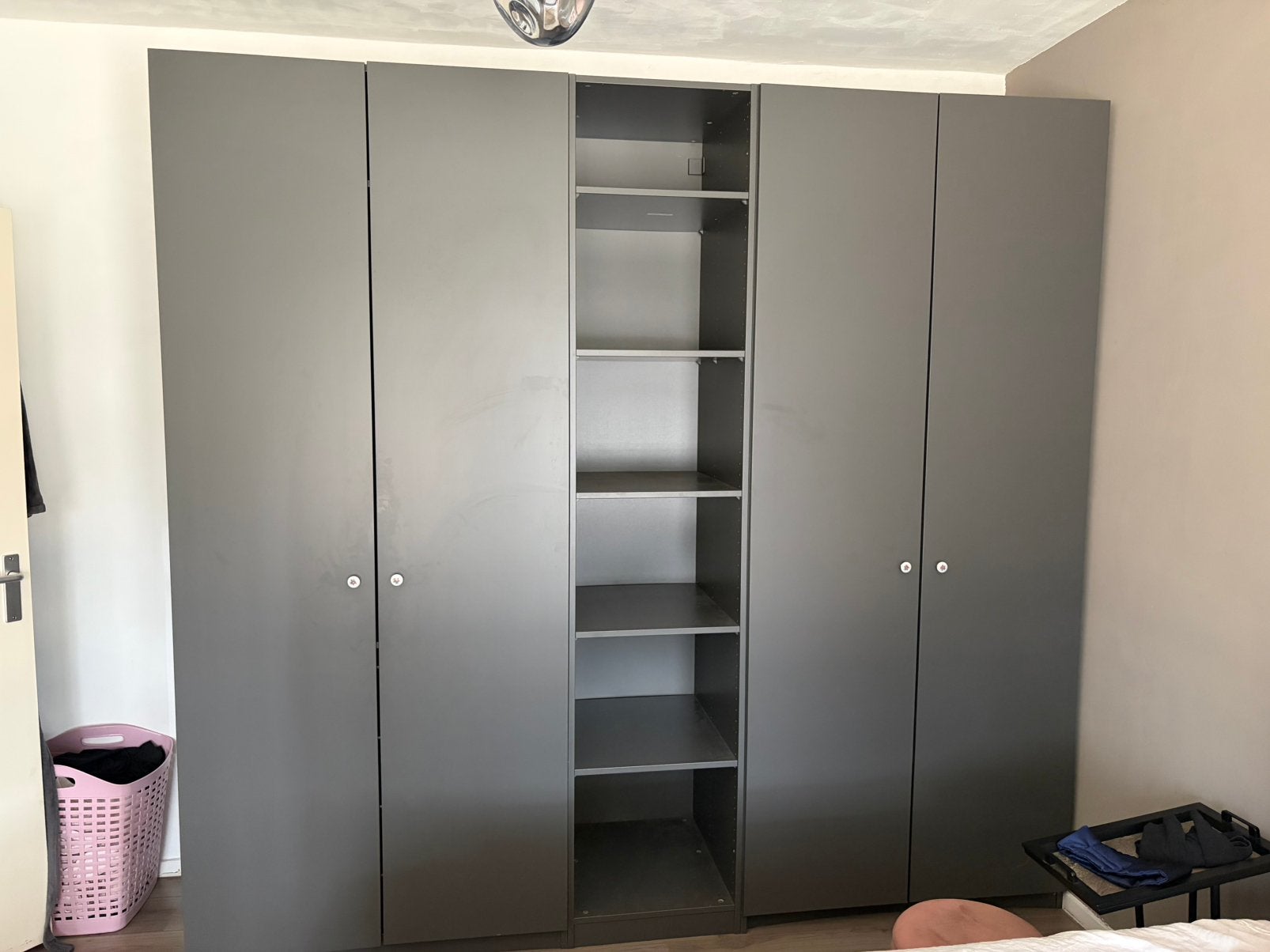 Kledingkast, Huis en Inrichting, Kasten | Kledingkasten, Ophalen, 200 cm of meer, Zo goed als nieuw, 200 cm of meer