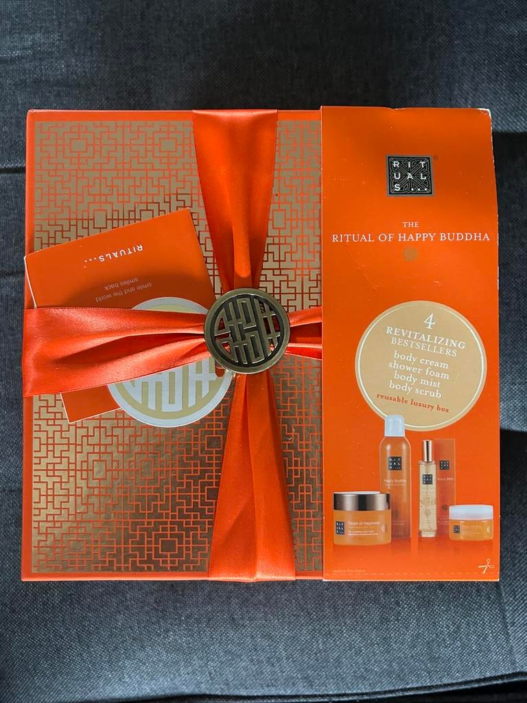 Ritual of Happy Buddha giftset groot, Ophalen of Verzenden, Nieuw, Bad & Douche