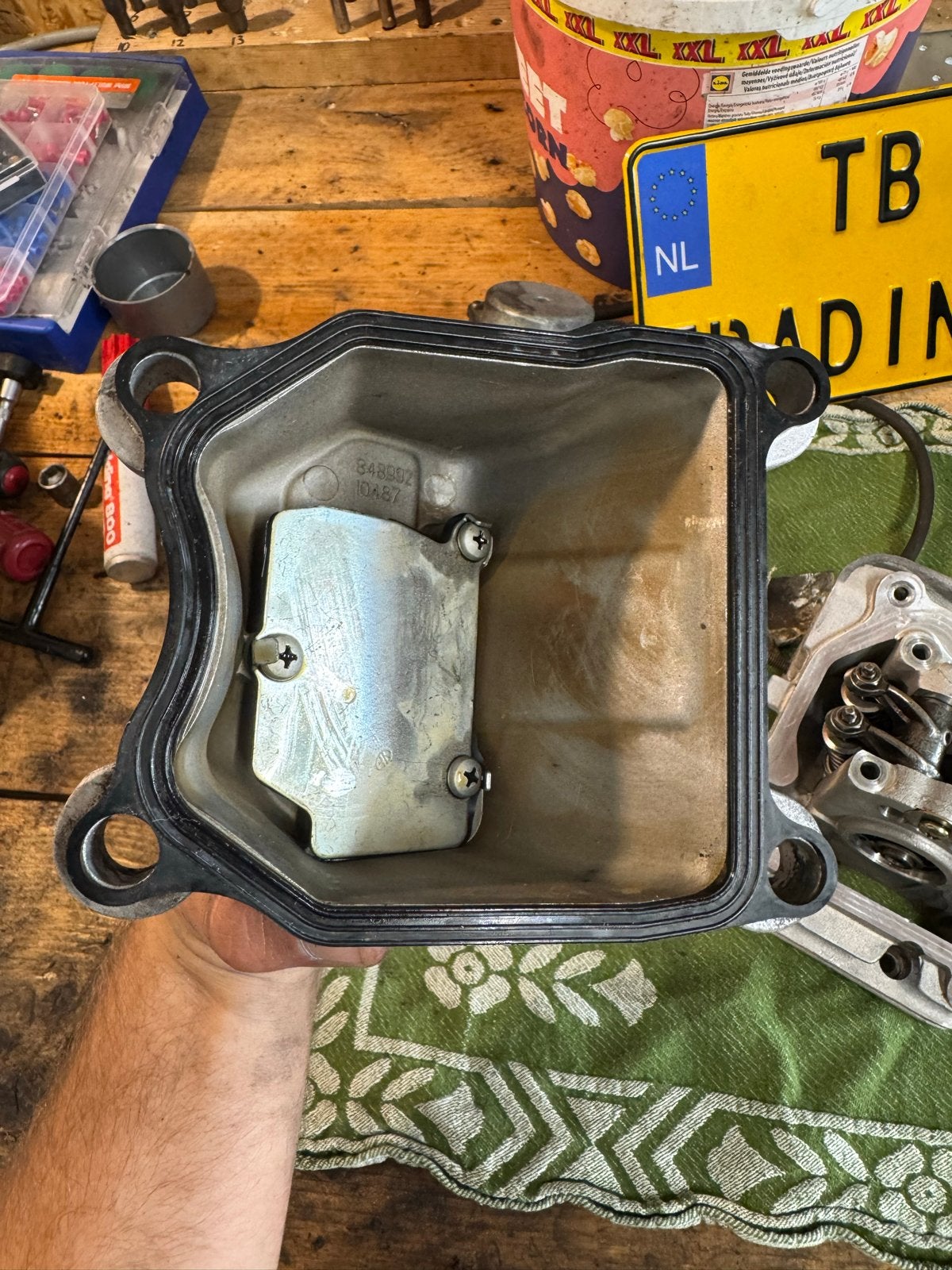 Vespa/Piaggio 4v kop set voor ombouw of vervangend onderdeel, Ophalen of Verzenden, Gebruikt, Overige typen, Vespa