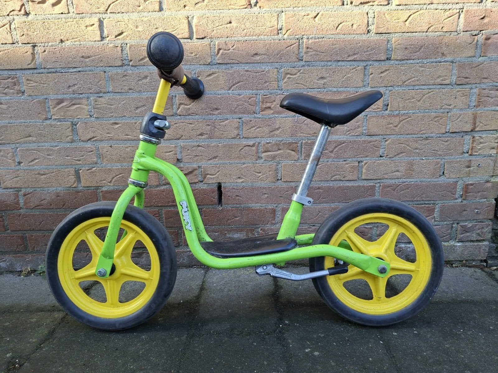grote puky loopfiets, Kinderen en Baby's, Speelgoed | Buiten | Voertuigen en Loopfietsen, Ophalen, Gebruikt, Loopfiets