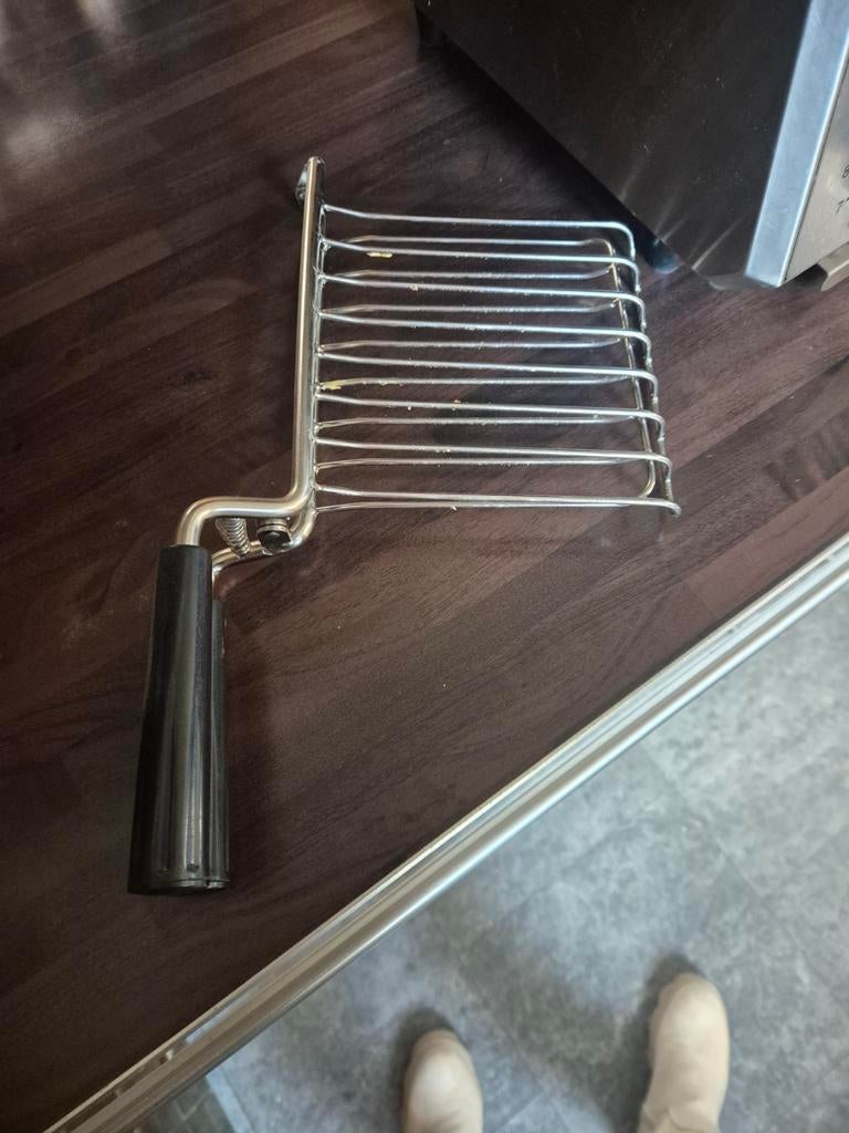 CaterTech Tosti-apparaat 459550 RVS 1200W met timer, Ophalen of Verzenden, Zo goed als nieuw, Uitneembare kruimellade