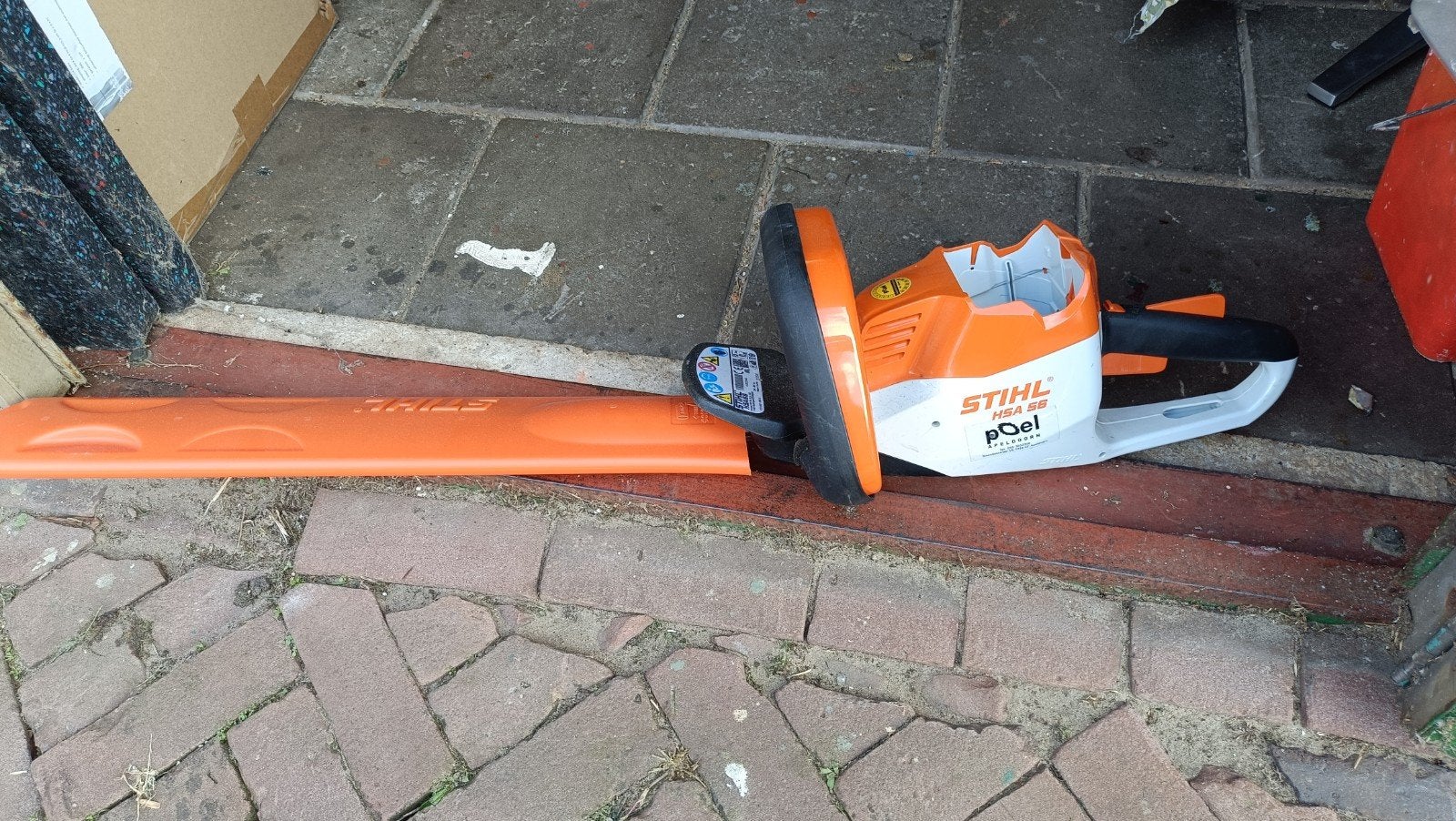 Stihl HSA 56  Heggenschaar - Zo goed als nieuw, Ophalen of Verzenden, Nieuw, Accu, Stihl