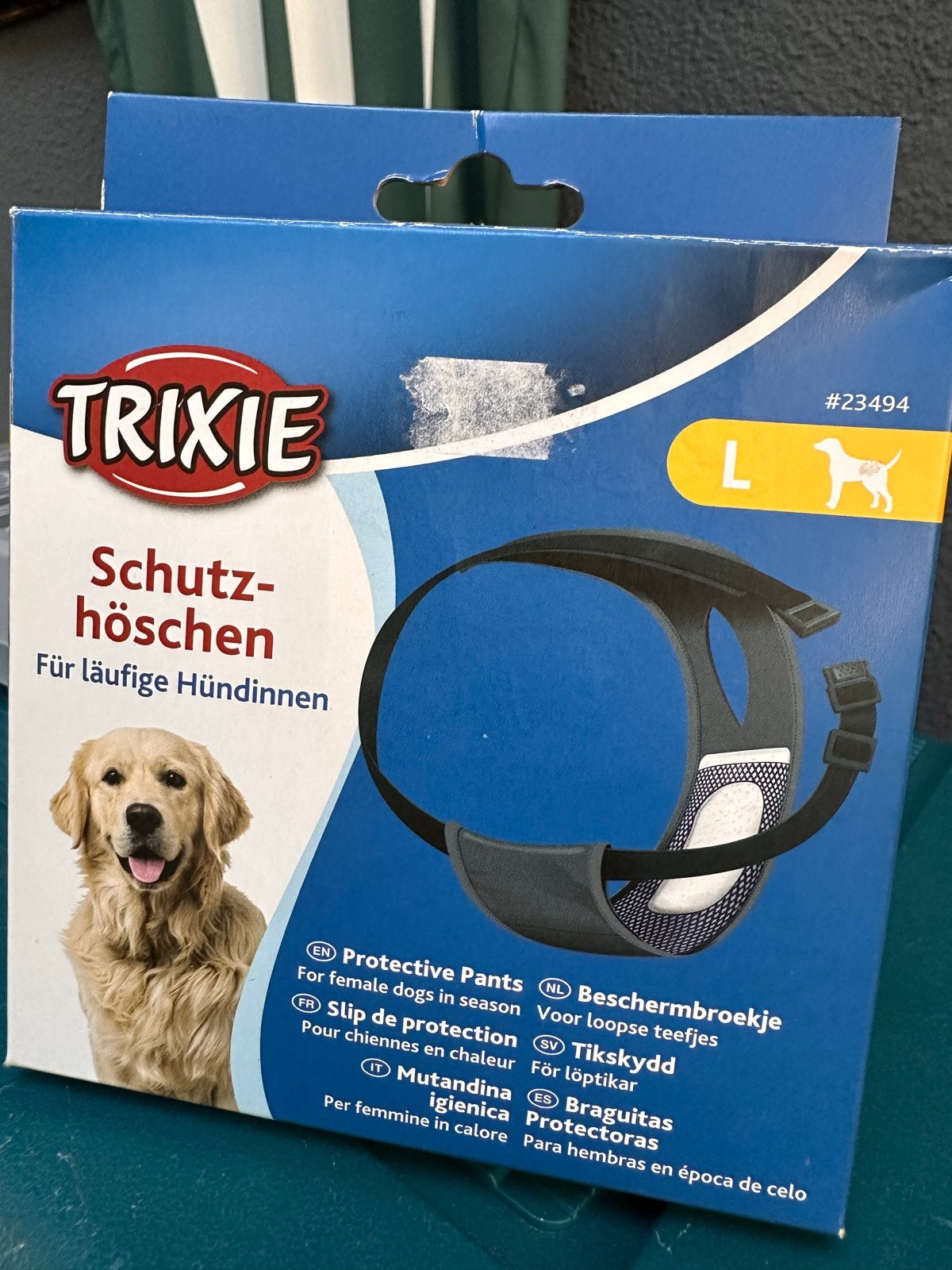 Trixie loopsheidbroekje maat L, Ophalen