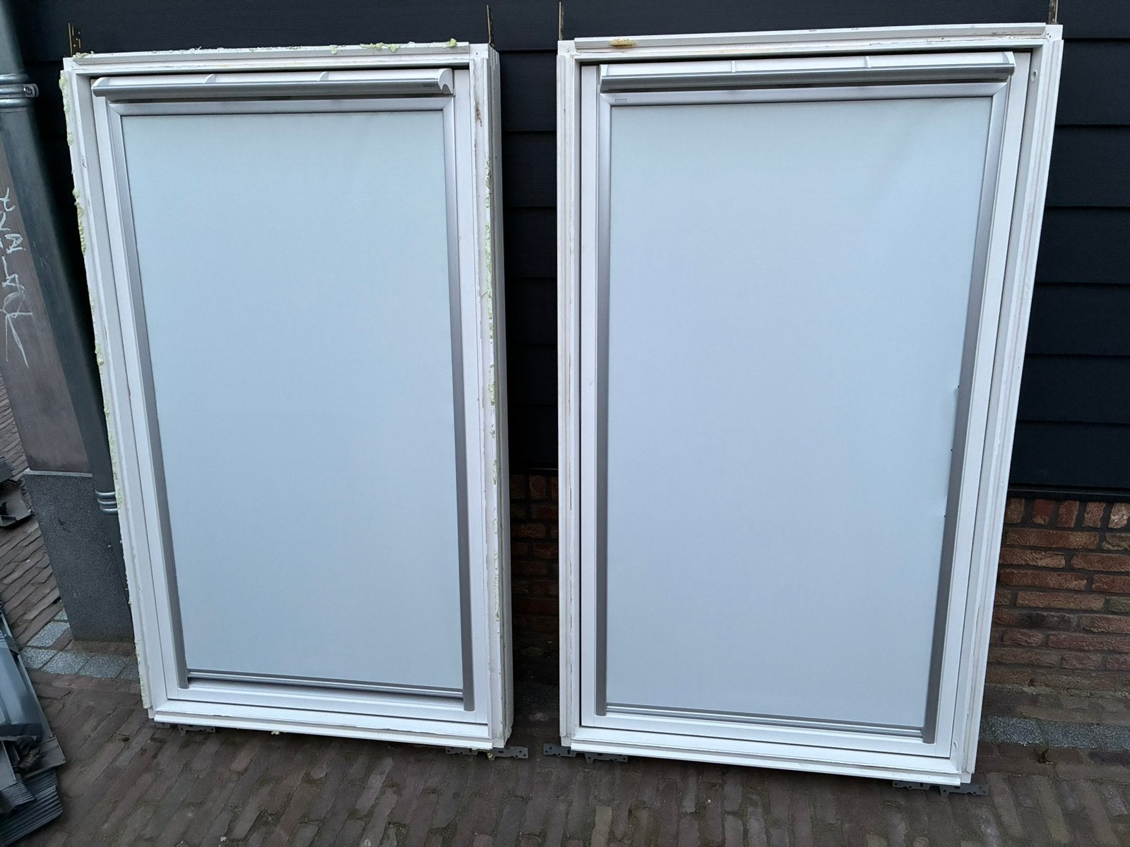 4 stuk VELUX PK10 wit dakraam zolderraam kantelraam 98x160, Ophalen, Gebruikt, 80 tot 120 cm, 120 tot 160 cm