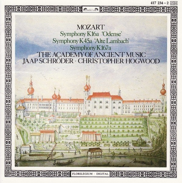 MOZART Symphony k16a CD HOGWOOD SCHRÖDER, Ophalen of Verzenden, Classicisme, Gebruikt, Orkest of Ballet