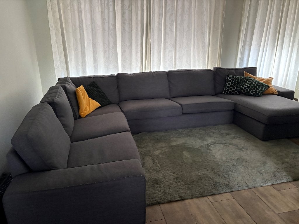 Bank, Ophalen, Gebruikt, Stoffen, 300 cm of meer