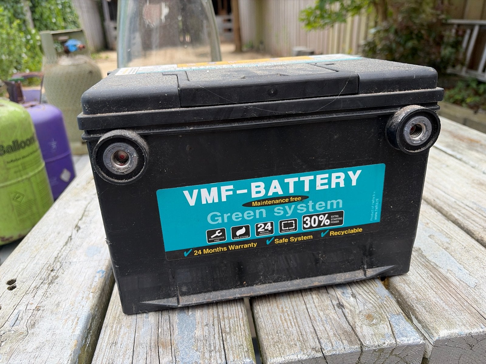 VMF-BATTERY 57010.41 12V Auto Accu - Gebruikt, Ophalen, Gebruikt, Universele onderdelen