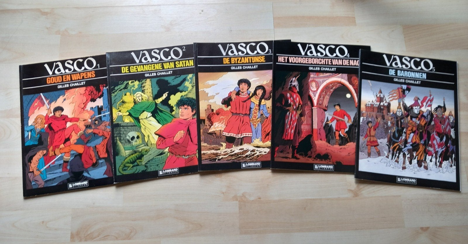 stripboeken Vasco, Meerdere comics, Ophalen of Verzenden, Gelezen, Europa