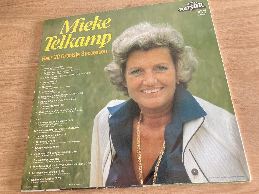 LP Mieke Telkamp, Ophalen of Verzenden, Gebruikt, Overige formaten, Levenslied of Smartlap