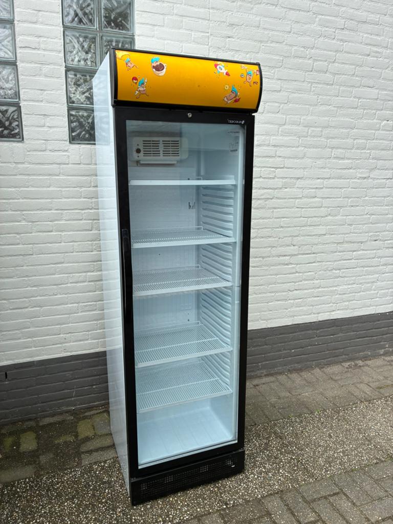 Mooie koelkast met glazen deur, Witgoed en Apparatuur, Overige Witgoed en Apparatuur, Zo goed als nieuw, Ophalen of Verzenden