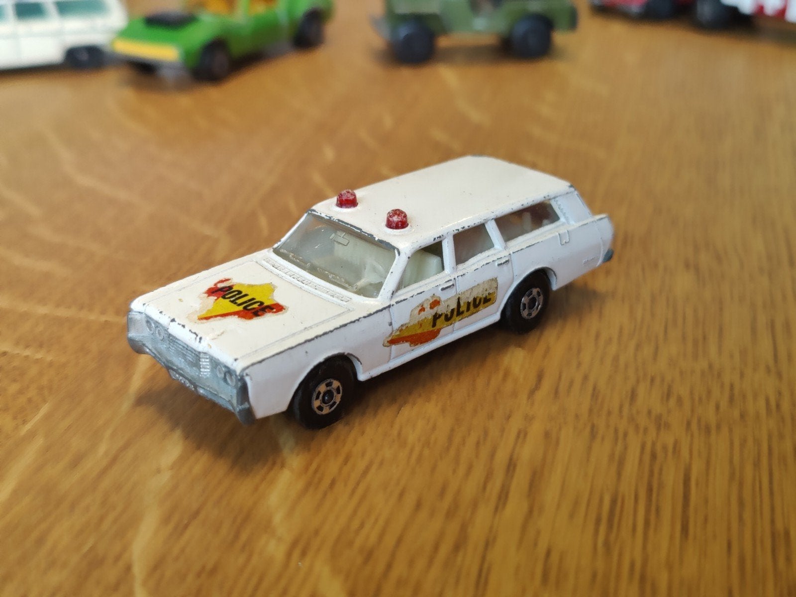 Matchbox Mercury Police Car, Ophalen of Verzenden, Zo goed als nieuw, Auto