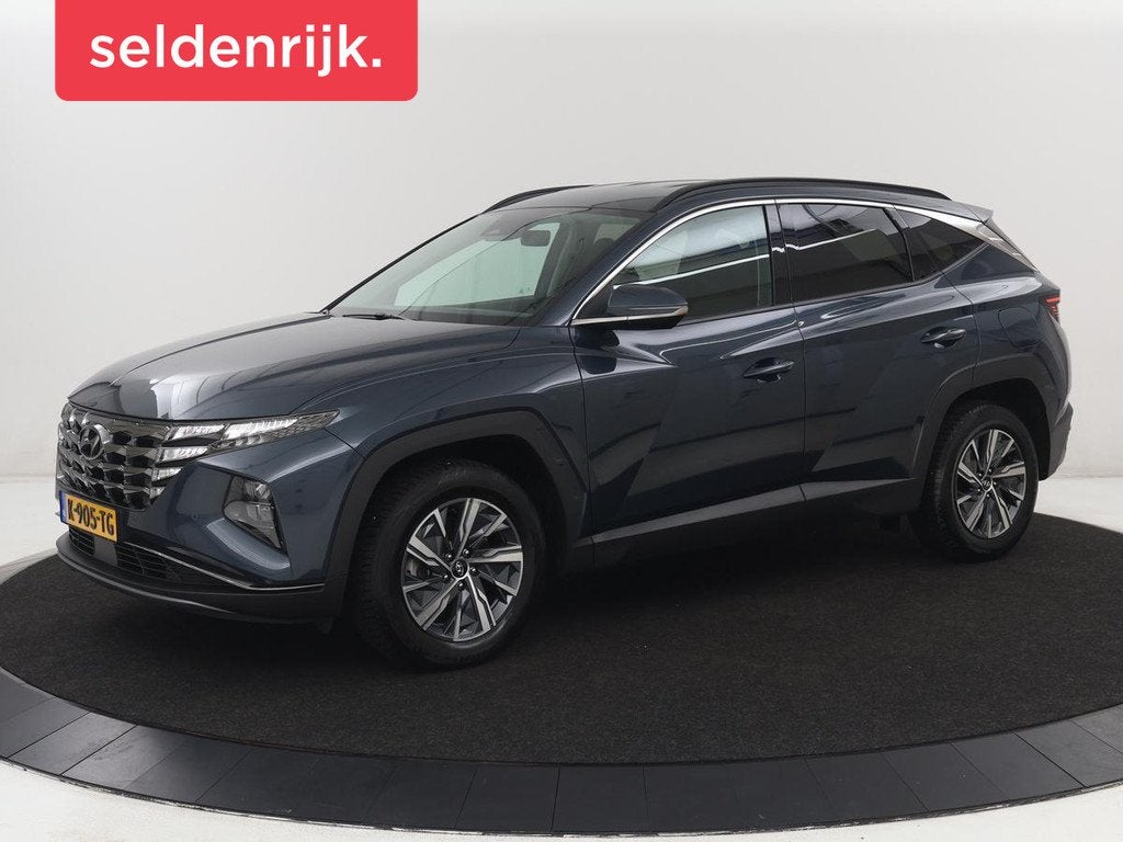 Hyundai Tucson 1.6 T-GDI HEV Comfort | Trekhaak | Stoelverwa, Auto's, Hyundai, Stof, Gebruikt, Euro 6, 4 cilinders