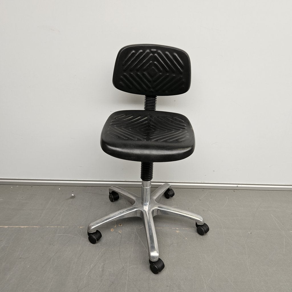 Score werkplaatsstoel - PU kunststof - ihv 45-58 cm, Niet ingevuld, Gebruikt, Niet ingevuld, Niet ingevuld