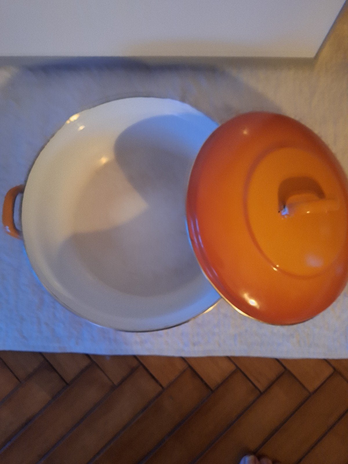 Grote braadpan, Huis en Inrichting, Keuken | Potten en Pannen, Ophalen, Gebruikt, Gietijzer, Koekenpan of Braadpan