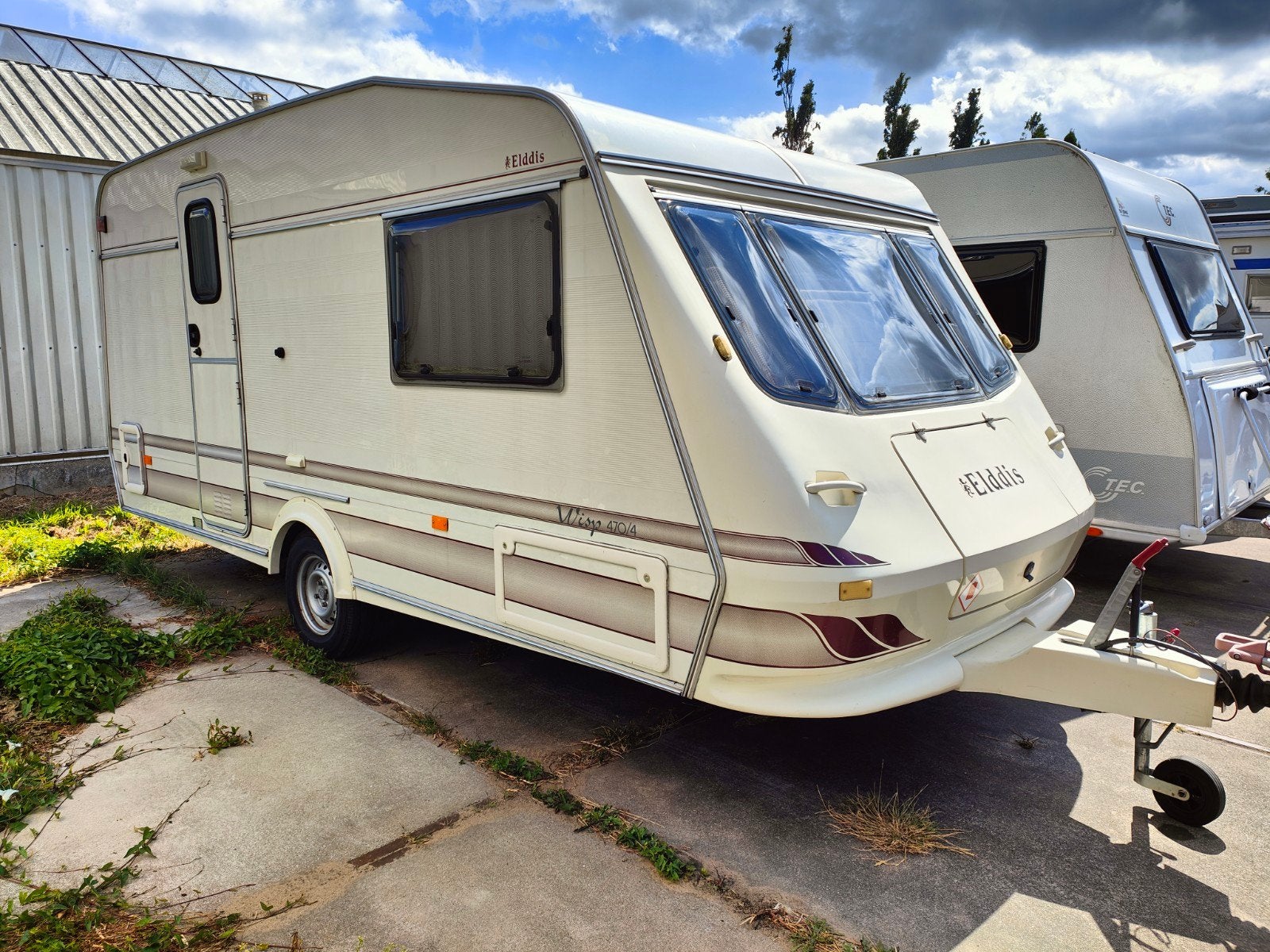 Elddis caravan met voortent en complete uitrusting, Particulier, Luifel, Elddis
