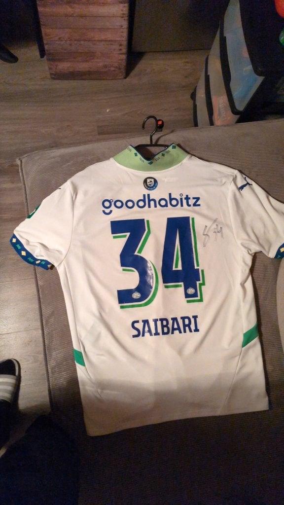 Ismail Saibari gesigneerd met videobewijs, Ophalen of Verzenden, Zo goed als nieuw, Buitenlandse clubs, Shirt