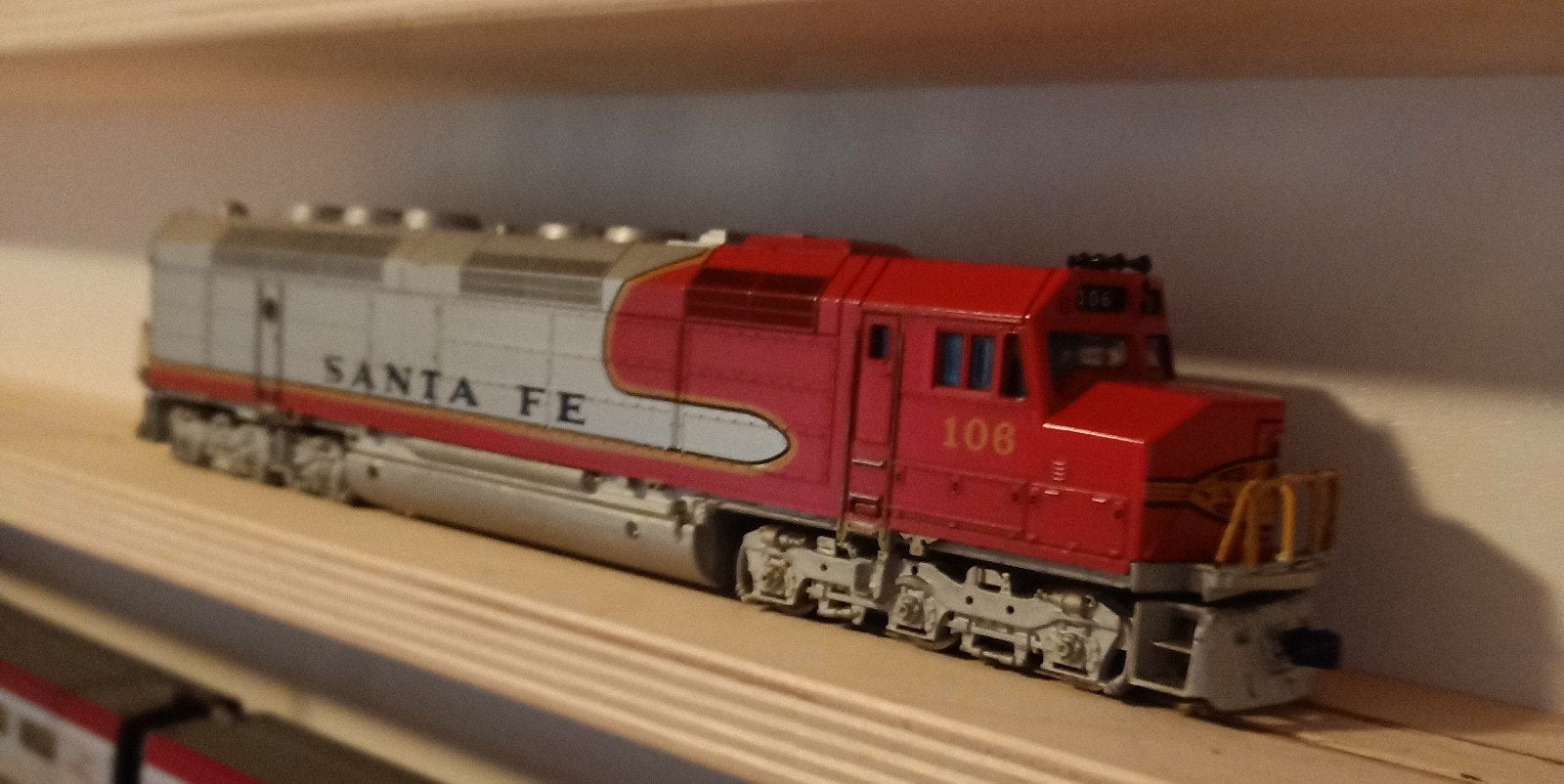 Lima H0 Sante Fe Amerikaanse diesel locomotief, Ophalen of Verzenden, Zo goed als nieuw, Analoog, Lima