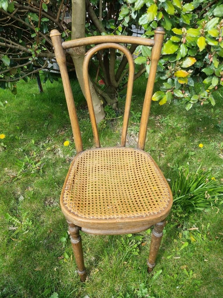 Fischel bentwood cafetaria stoeltje 2/3, Antiek en Kunst, Antiek | Meubels | Stoelen en Banken, Ophalen