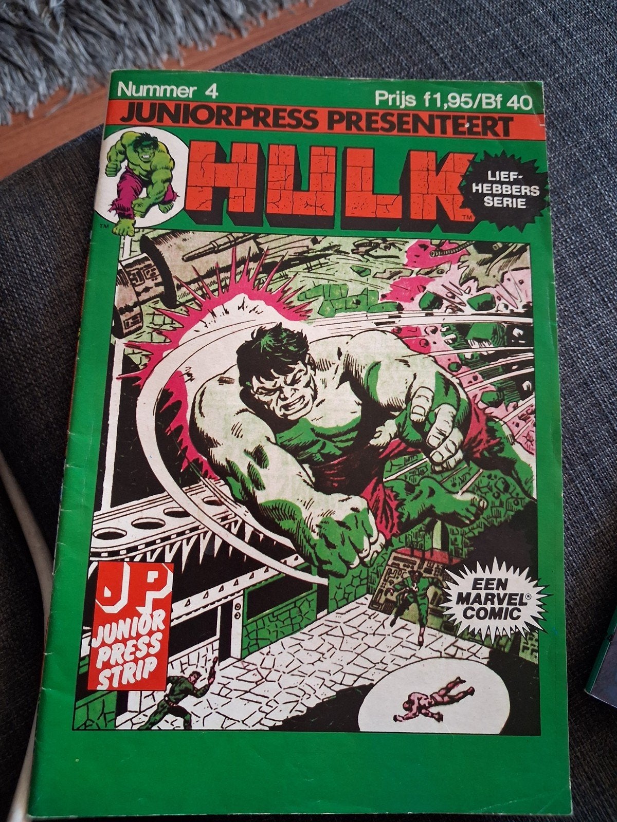 De hulk stripboek, Eén comic, Ophalen of Verzenden, Gelezen, Europa