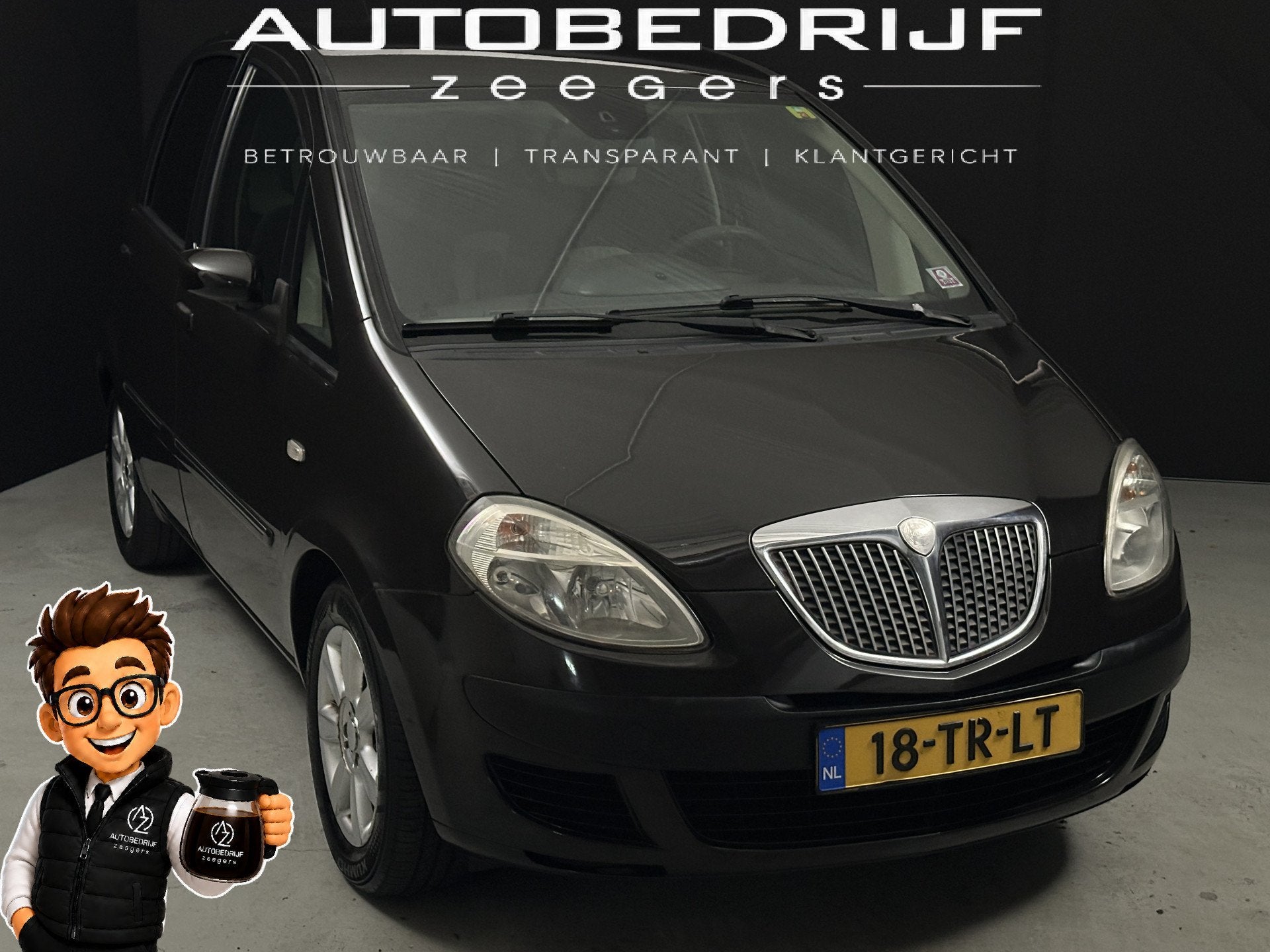 Lancia Musa 1.4-16V Oro *AC*CIty* (bj 2007), Auto's, Lancia, Voorwielaandrijving, 15 km/l, Gebruikt, 4 cilinders