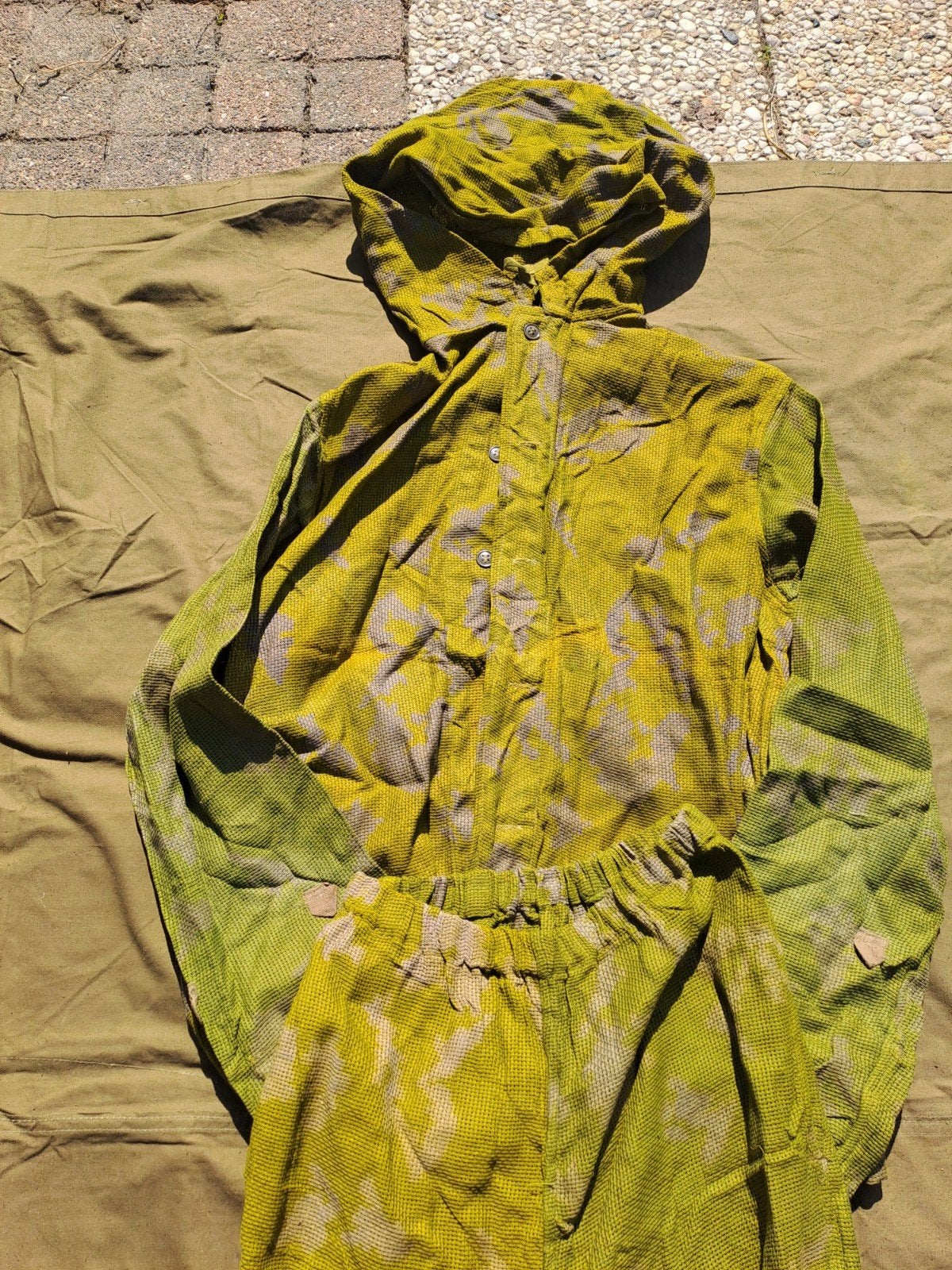 Sovjet/Russisch KZS camouflage pak, Ophalen of Verzenden, Landmacht, Overige gebieden, Kleding of Schoenen