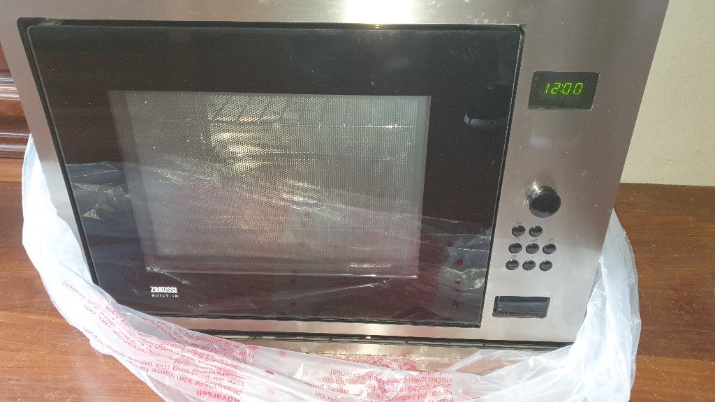 Zanussi Inbouw Combimagnetron ZMB30STX Magnetron, Combimagnetron, Crisp, Ophalen of Verzenden, Zo goed als nieuw