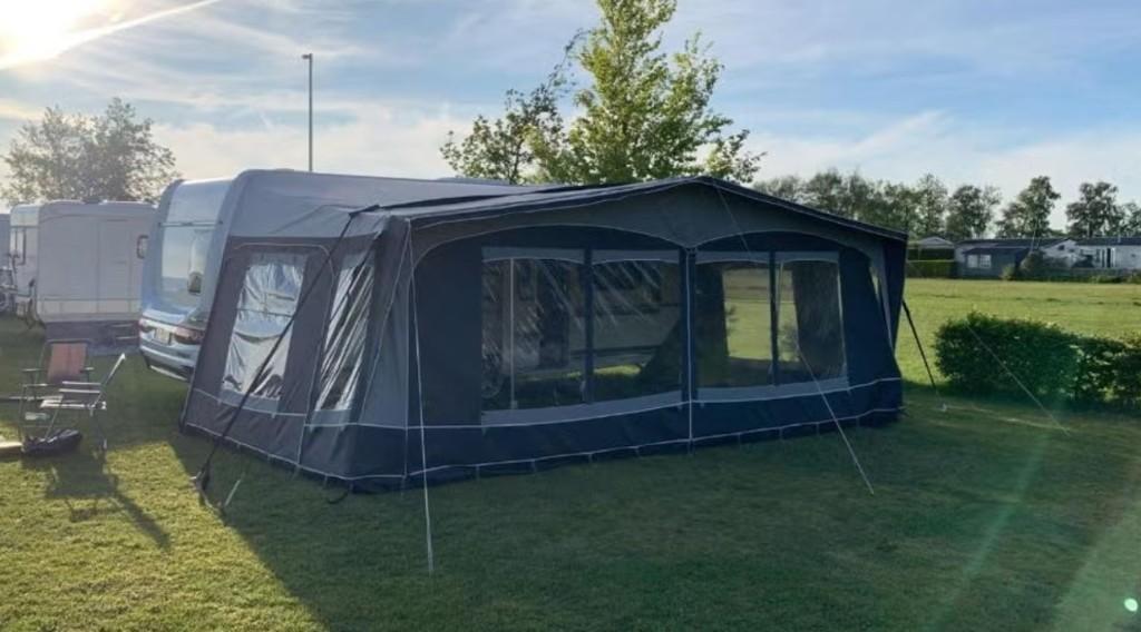 Dorema President XL 300 - maat 16 - inclusief slaapcabine, Caravans en Kamperen, Ophalen, Gebruikt, Ten Cate All Season 240g/m2