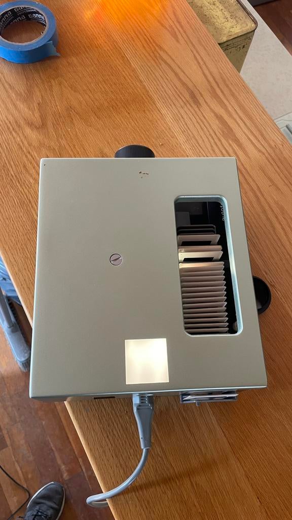 Vintage diaprojector - Prinz model Autofocus, Audio, Tv en Foto, Diaprojectors, Ophalen, Zo goed als nieuw