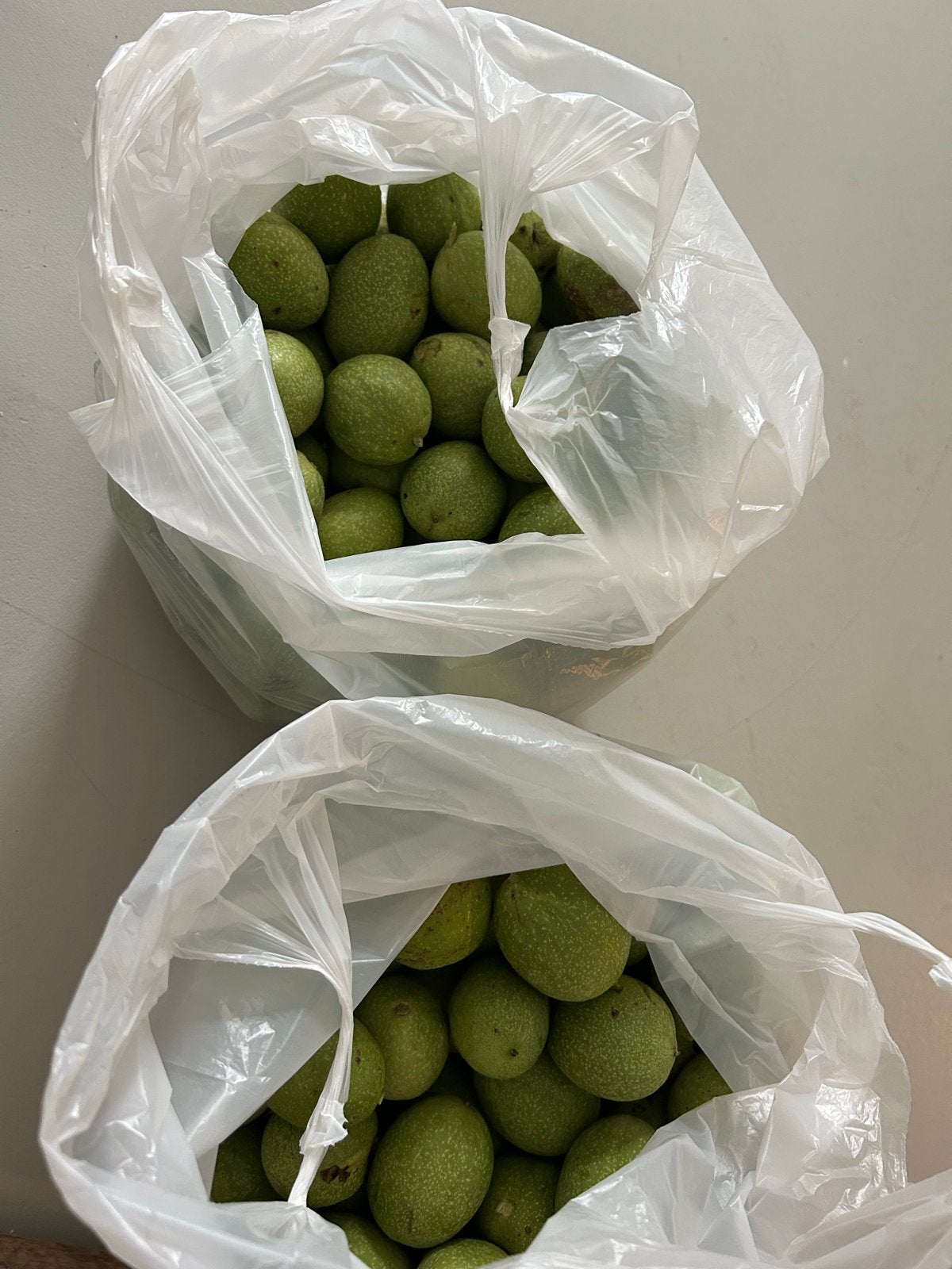 Verse groene walnoten - Ideaal voor jam of likeur, Diversen, Levensmiddelen, Ophalen of Verzenden