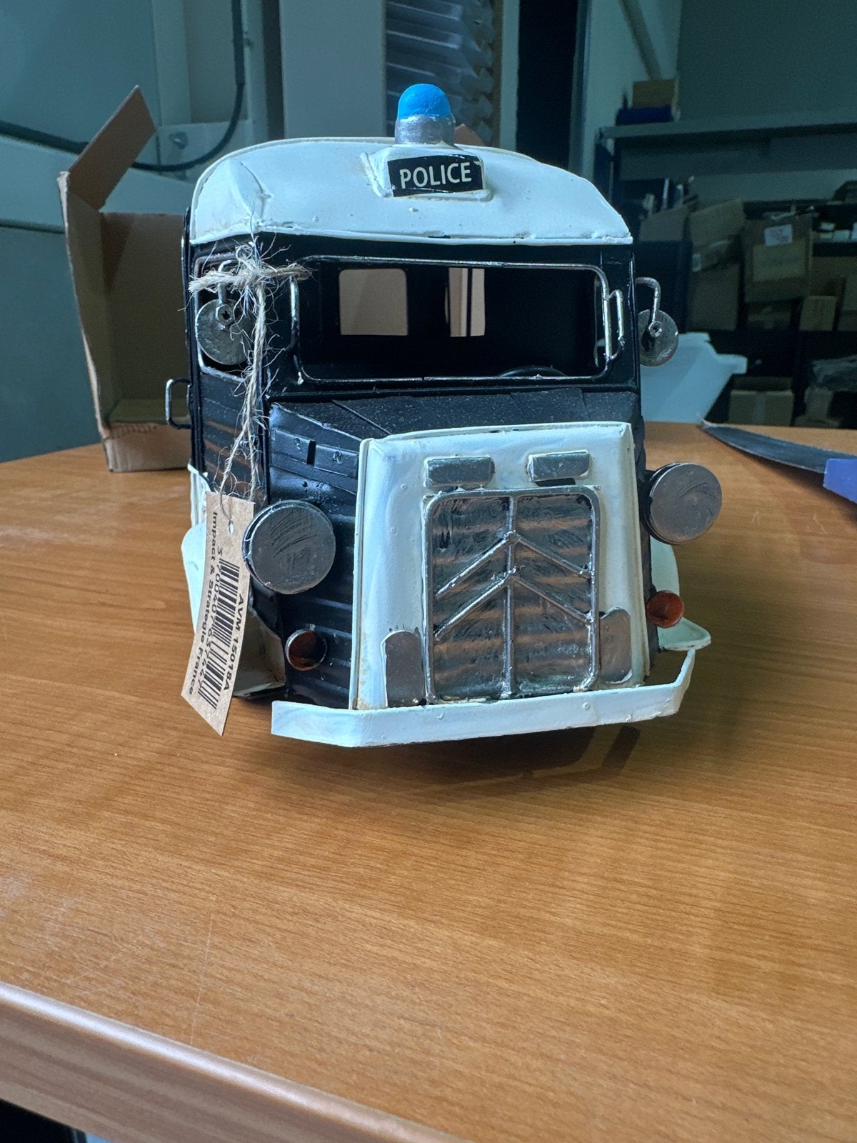 Les Collections Retro - Vintage Politiebusje Decoratie, Ophalen of Verzenden, Nieuw, Auto's