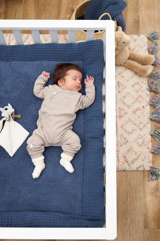 Meyco boxkleed teddy indigo blauw, Mijnwonder, Info@mijnwonder.nl, 6921WX, 29, Nieuw