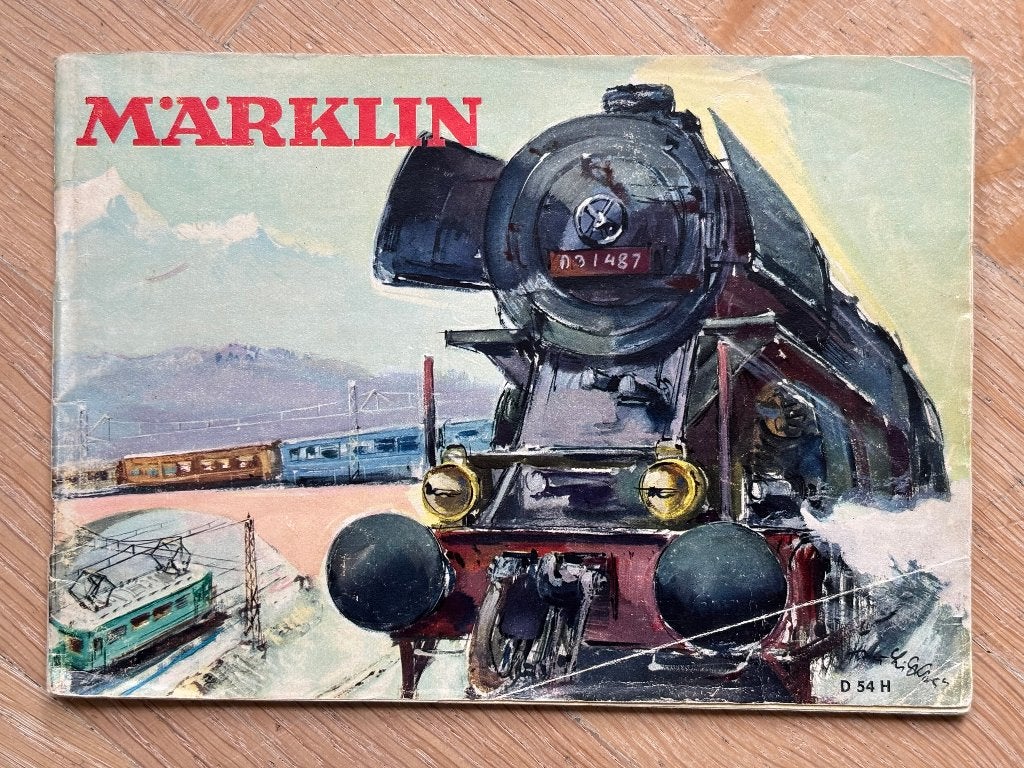 Märklin catalogus 1954, Wisselstroom, Gebruikt, Analoog, Märklin