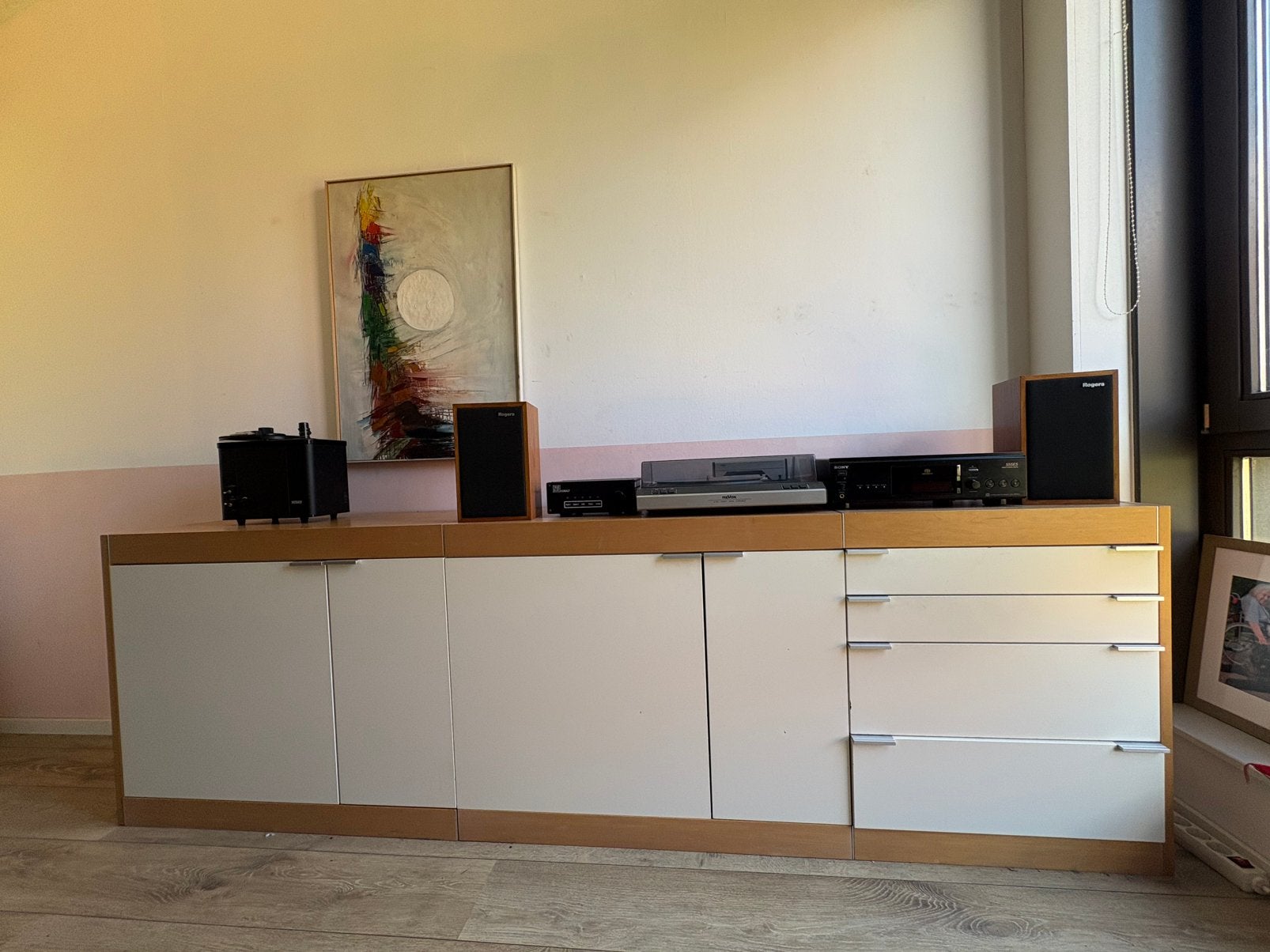 Pastoe L serie dressoir, Ophalen, Zo goed als nieuw, 25 tot 50 cm, 200 cm of meer