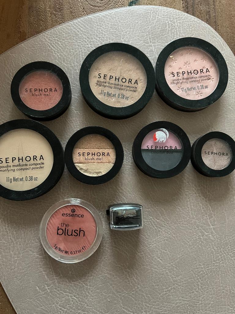 Verschillende sephora make up, Sieraden, Tassen en Uiterlijk, Uiterlijk | Cosmetica en Make-up, Gehele gezicht, Ophalen of Verzenden