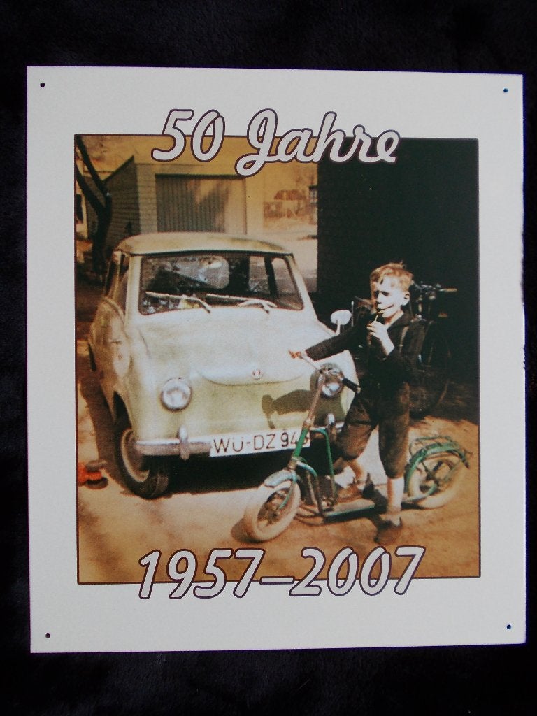 Goggomobil, Verzamelen, Merken en Reclamevoorwerpen, Ophalen of Verzenden, Nieuw, Reclamebord