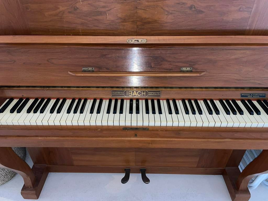 Ibach akoustische piano, Muziek en Instrumenten, Ophalen, Zo goed als nieuw, Bruin