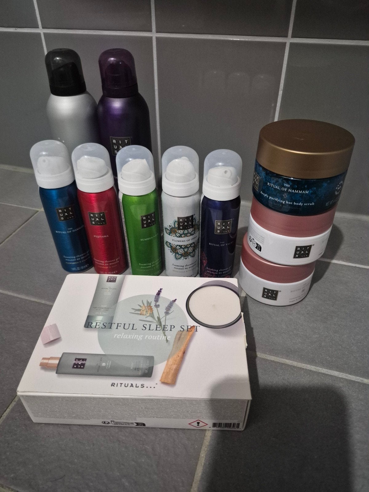 Rituals pakket: Doucheschuim, scrub,  en meer, Ophalen