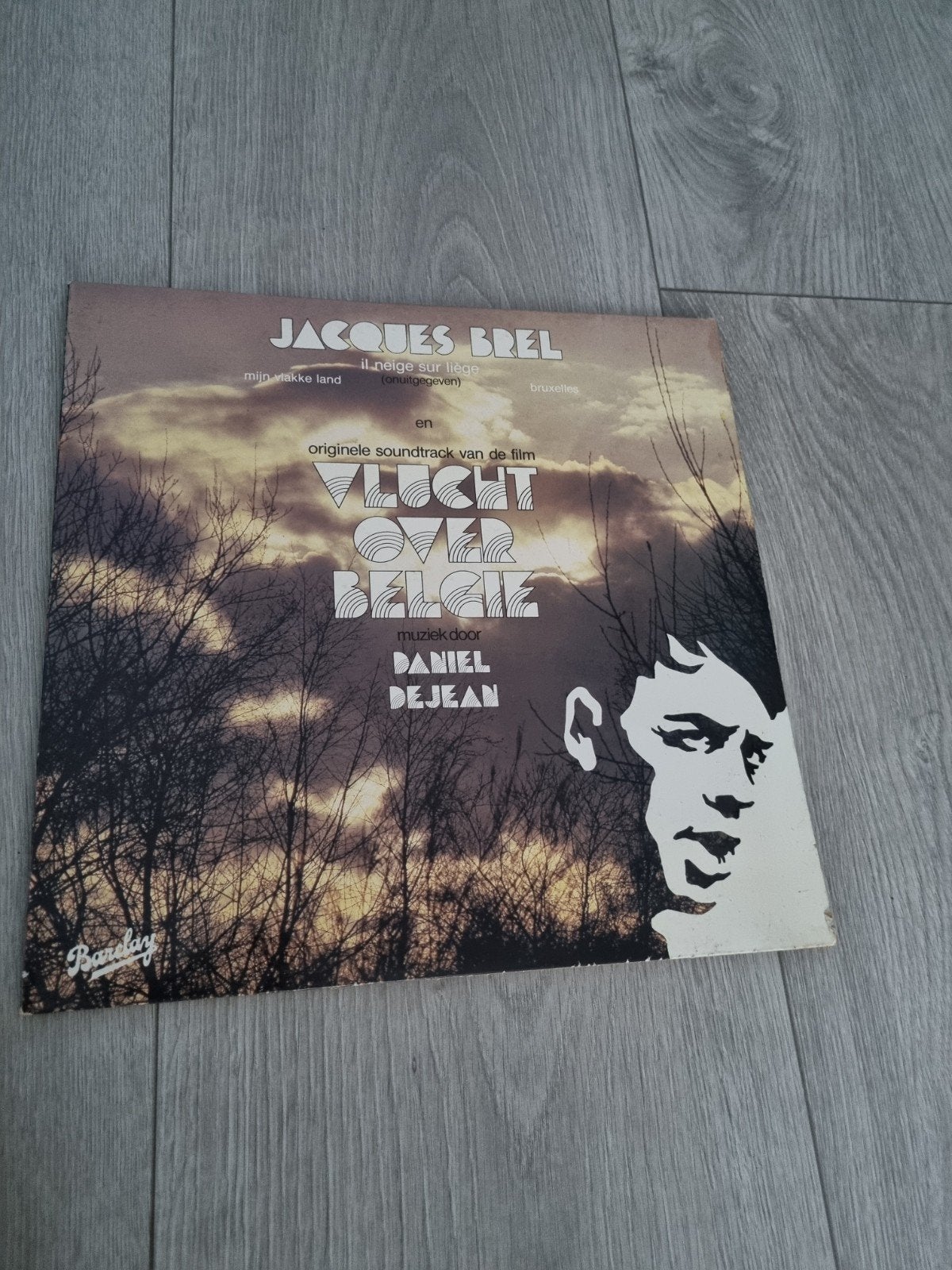 Elpee van Jacques Brel : vlucht over België ( soundtrack), Ophalen of Verzenden, Gebruikt, 12 inch