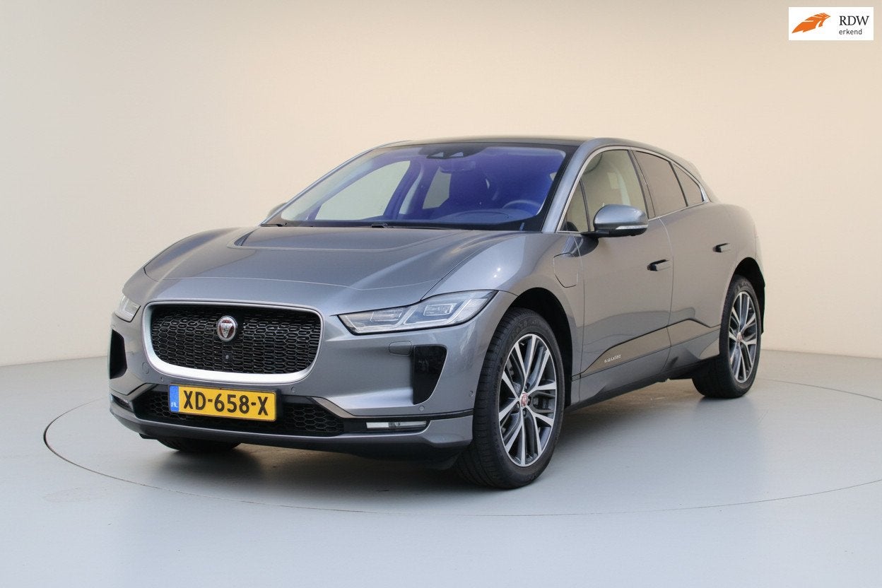Jaguar I-PACE EV400 HSE 90 kWh 90,2% SOH PANO-DAK LEDER, Auto's, Jaguar, Dealer onderhouden, Gebruikt, 750 kg, 245 min
