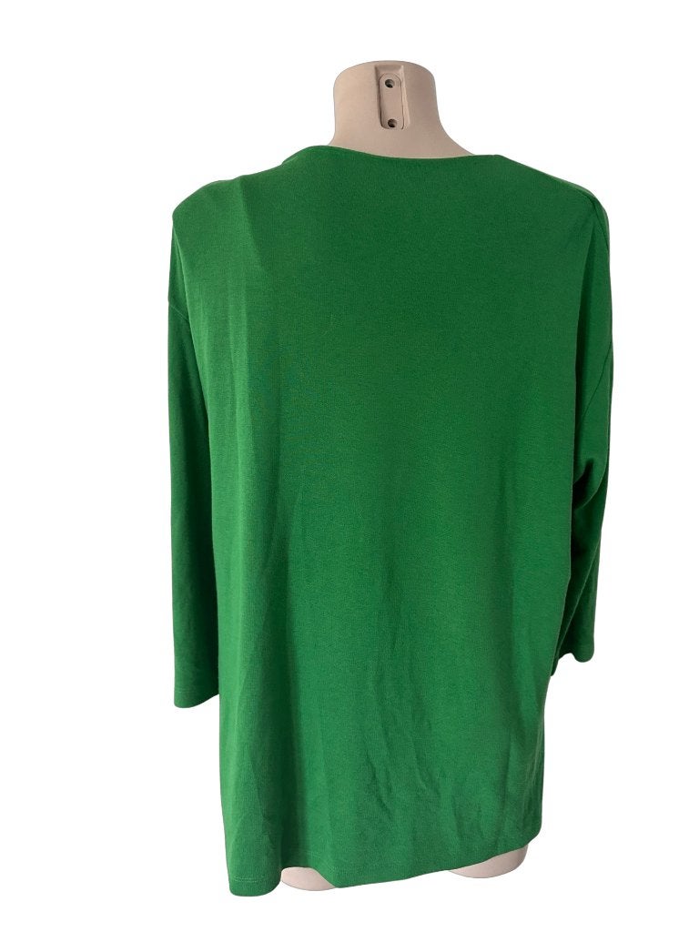 COS jurk S, Ophalen of Verzenden, Zo goed als nieuw, Onder de knie, Groen