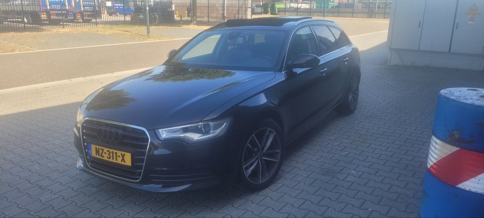Audi A6 2.0 TDI Avant 120KW AUT 2013 Zwart, Zwart, 4 cilinders, Leder, Stationwagon