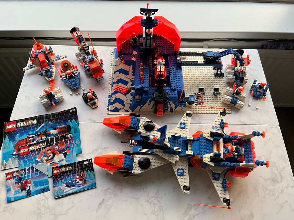 Ice planet 2002 space lego hele set, Kinderen en Baby's, Speelgoed | Duplo en Lego, Zo goed als nieuw, Lego, Complete set, Compleet