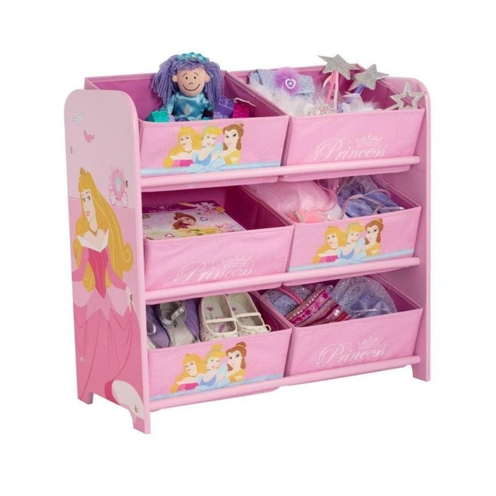 Disney Princess Opbergrek / Opbergkast - Van 69 voor 39!, Kinderen en Baby's, Kinderkamer | Commodes en Kasten, Minder dan 90 cm
