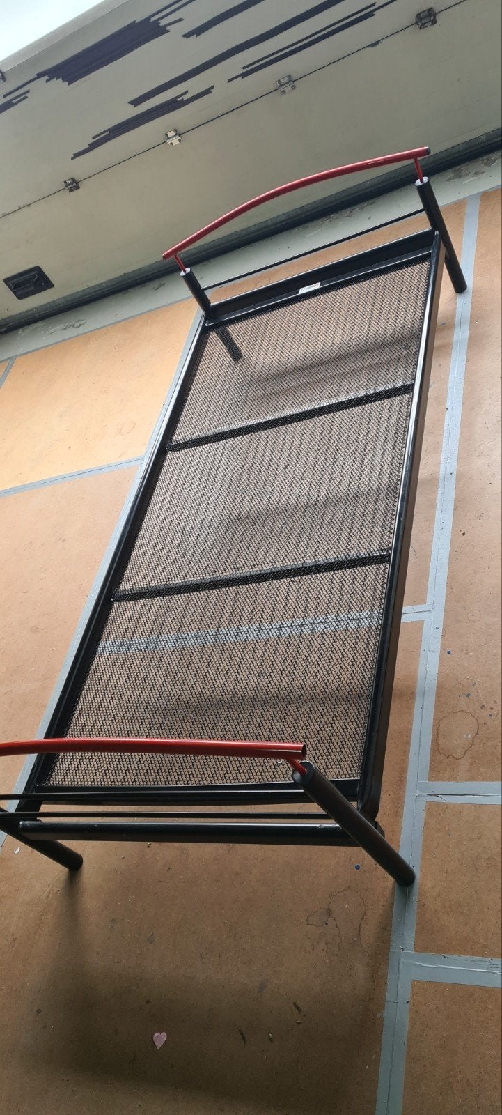 Bed in goede staat., Ophalen of Verzenden, Eenpersoons, Hout, 90 cm