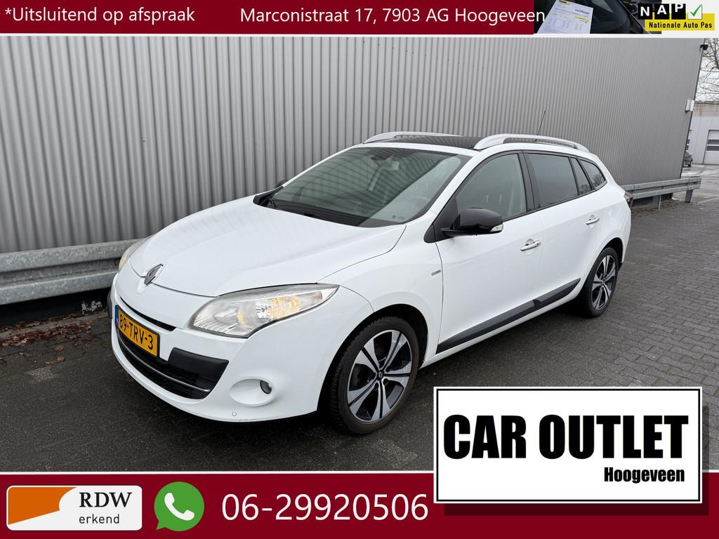 Renault Mégane Estate 1.4 TCe Bose Leer/Stof, Clima, Navi,, Auto's, Voorwielaandrijving, Euro 5, Gebruikt, 4 cilinders