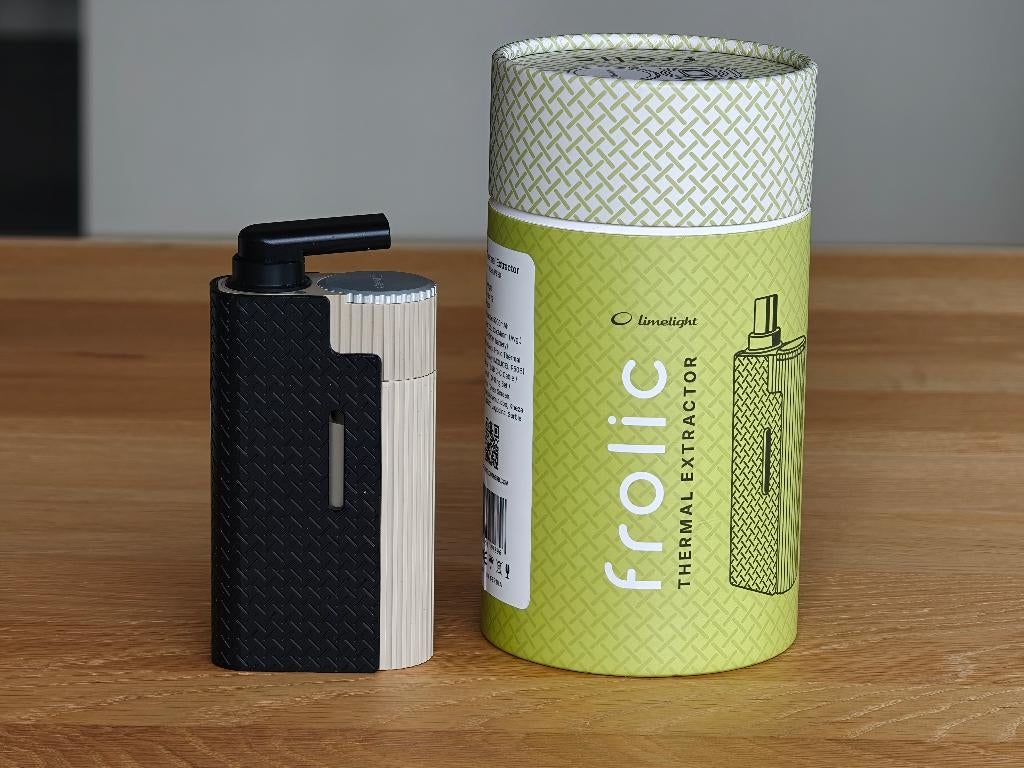 Limelight Frolic Vaporizer – Uitstekende staat, Verzamelen, Rookartikelen, Aanstekers en Luciferdoosjes, Zo goed als nieuw, Overige typen